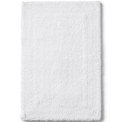 Lands' End School Uniform Premium Supima Cotton Non-skid Small Bath Rug  16x23