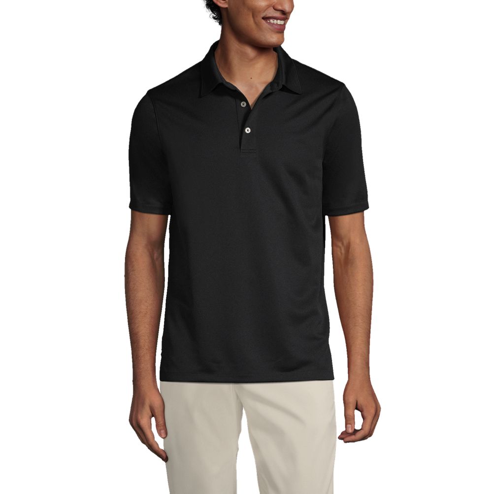 Men's Short Sleeve Active Pique Polo | Lands' End