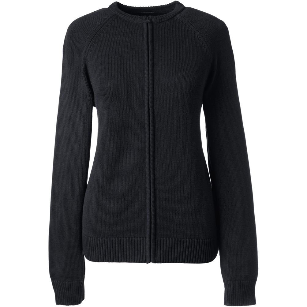 zip front womens cardigan