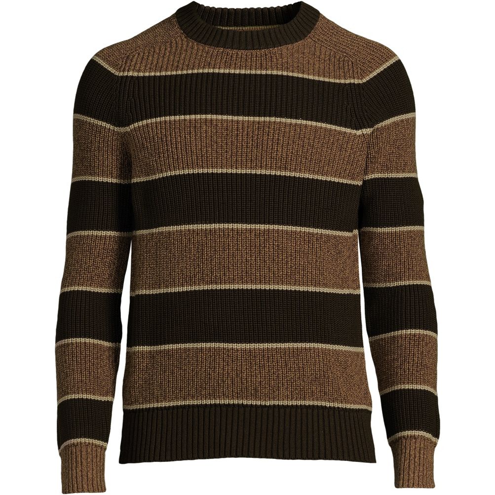 Checkered sweater in 100% cotton - Multi-color