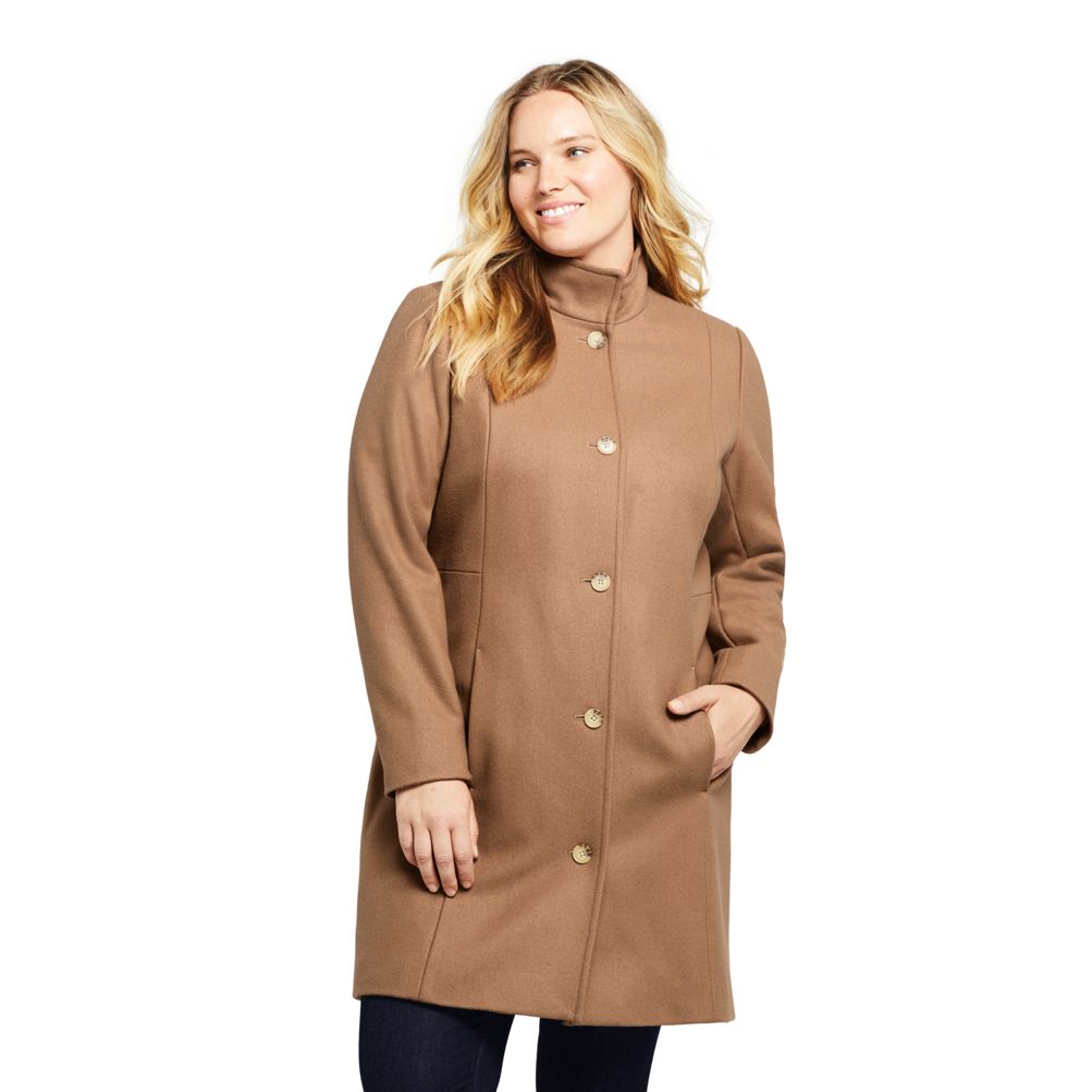 long dress coats plus size