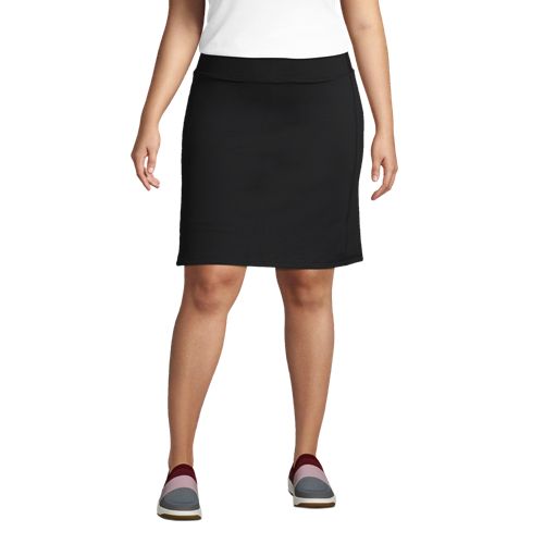 Womens BLACK Skirts & Skorts | Lands' End