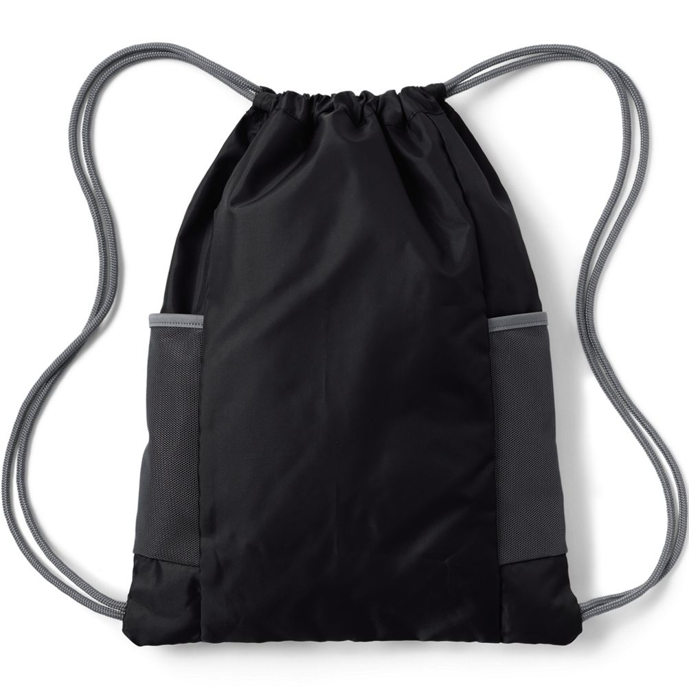 Zing Designs MPBK1 Medium Drawstring Pouch (Black/Purple)