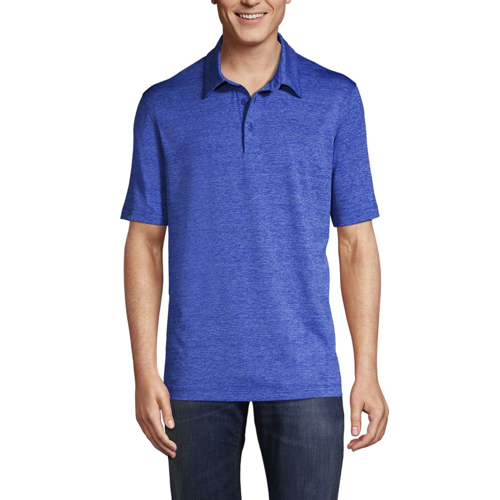 Men's Rapid Dry Space Dye Polo Shirt