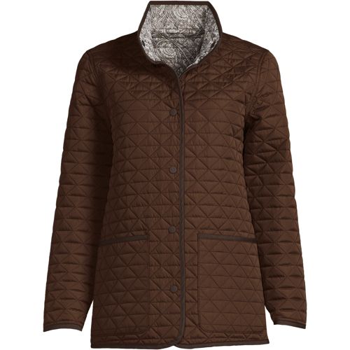 women's plus size quilted barn jacket